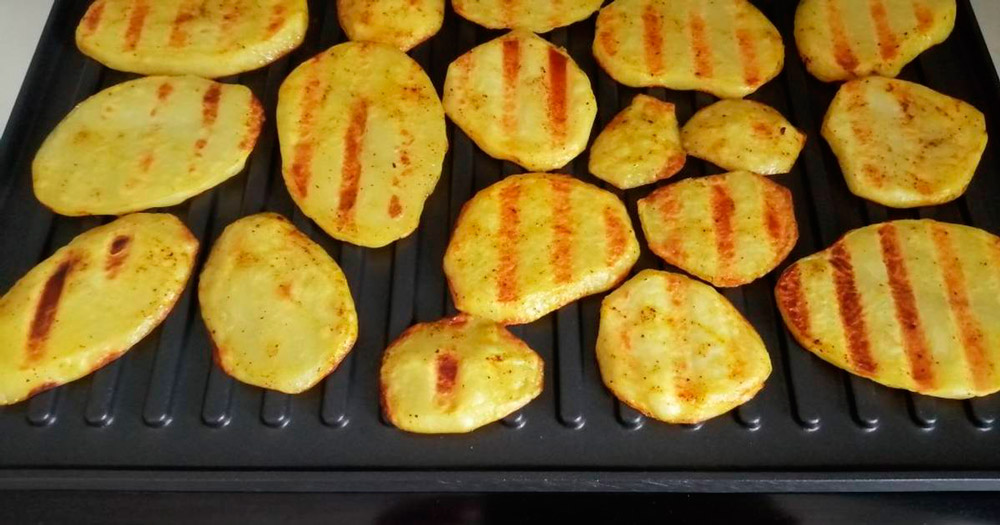 Картофель гриль на электрогриле рецепты с фото