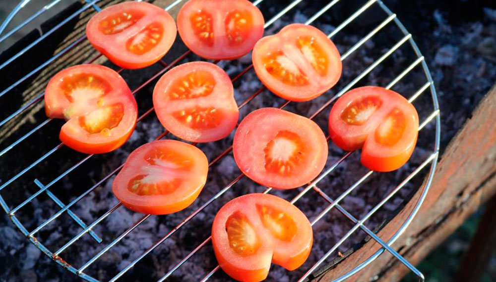 Как приготовить помидоры на гриле