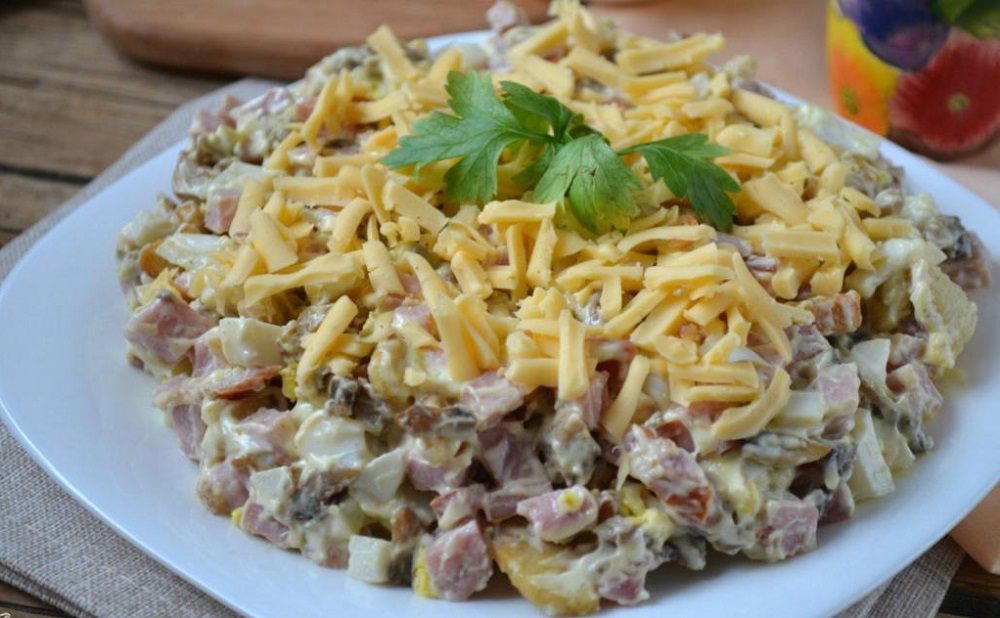 С маринованными грибочками