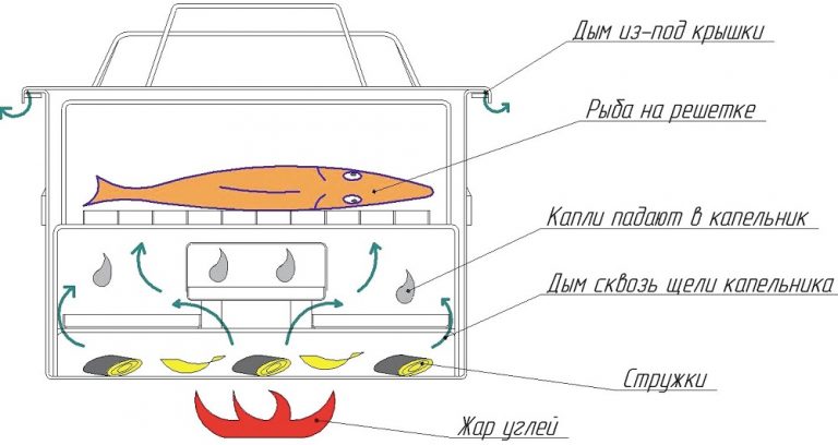 Холодная коптильня своими руками чертежи и фото