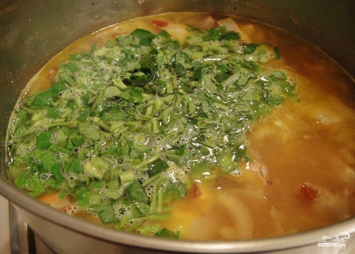 Зелень для горохового супа