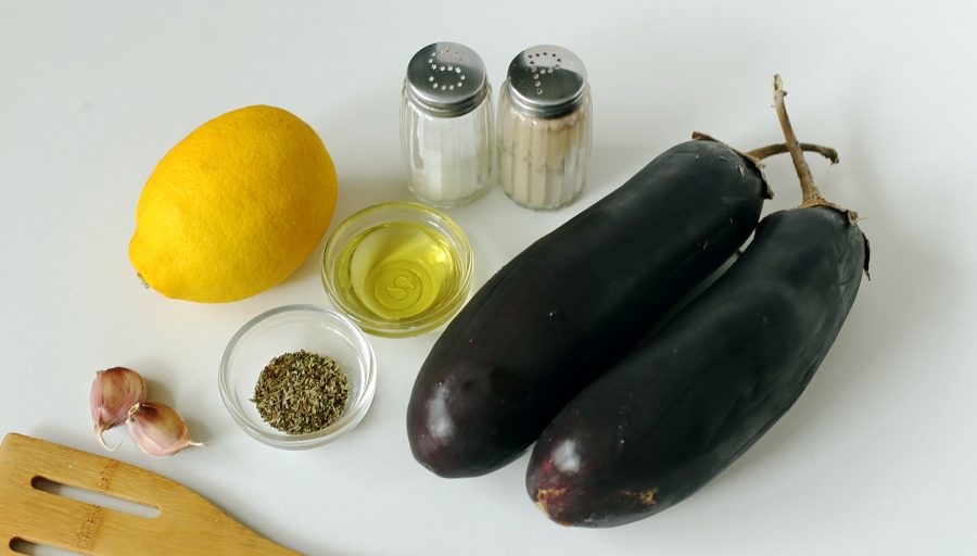 Ингредиенты для шашлыка из баклажанов