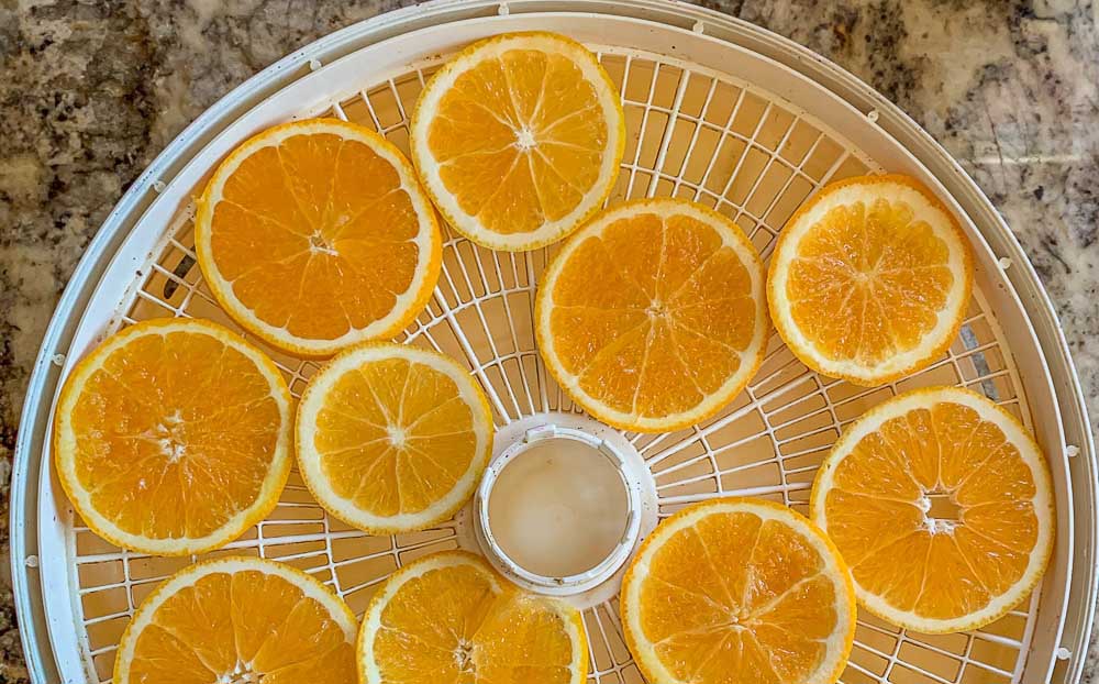 Апельсины в электросушилке