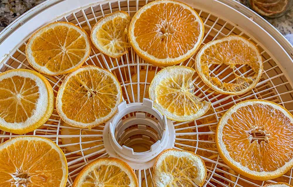 Апельсины после электросушилки