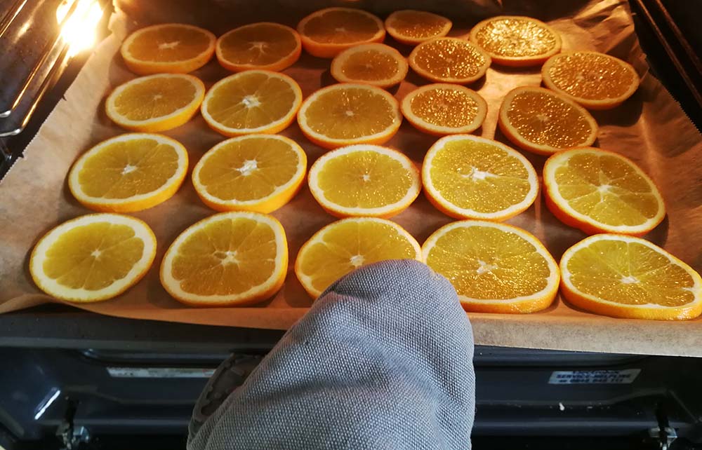 Апельсины в духовке