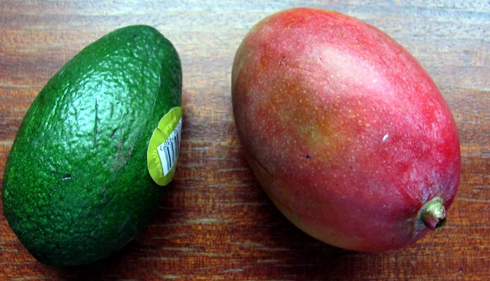 Манго и авокадо