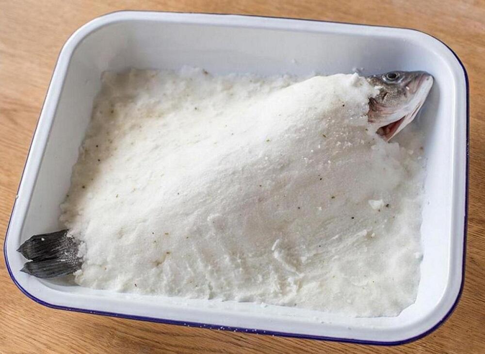Рыба в соли
