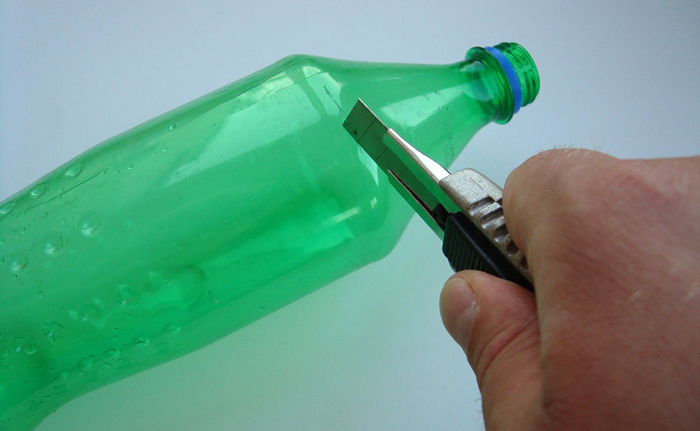 Пластиковая бутылка для колбасы